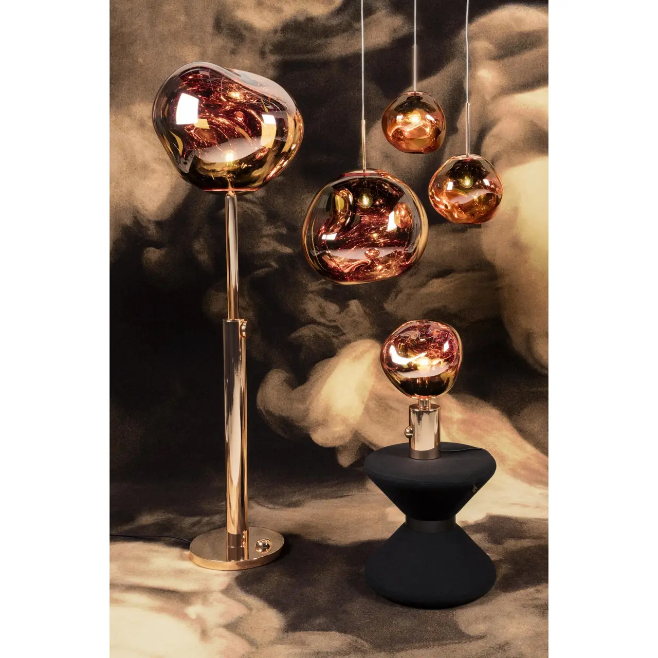 Tall slender porcelain bottle with natural clay textured body and cork stopper.